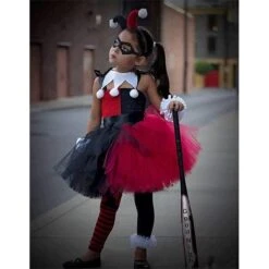 Harley Quinn Inspired Girls Tutu Dress -Gothic Clothing Store 2 f1776206 e77f 4ae5 800a 1f8ffdd7189d