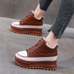 Blaise Ridged Platform Sneakers -Gothic Clothing Store 35 f72af56a 1034 419e a220 fc4c642cb466