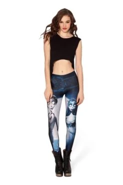 Zombie Love Printed Leggings -Gothic Clothing Store 3 021030b7 4214 4fd4 ae55 a5a3551e9c2d