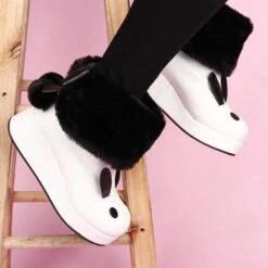 B&W Bunny Toe Shoes -Gothic Clothing Store 3 05521596 7309 4142 b2a2 909a9cfed926