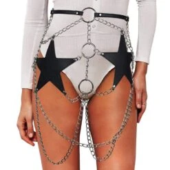 Chained Star Harness -Gothic Clothing Store 3 066feff6 8ccd 4249 af8d fc1003258bfb