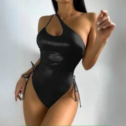 Siren's Touch Snake Print One-Shoulder Swimsuit -Gothic Clothing Store 3 107e788d 5cd3 4bd2 8785 aa29b38ee414