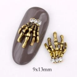Hand Skeleton Nail Ornaments -Gothic Clothing Store 3 1f228015 3e1b 499a 9978 4b907f6d22de