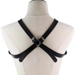Slave For You Leather Harness -Gothic Clothing Store 3 1fe3ebb6 e6f0 4c9a 8e5a 40f94945ffd4