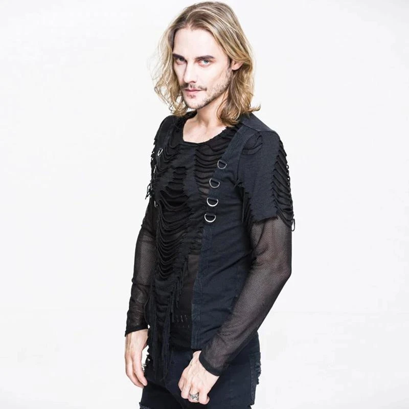 Disaster Black Gothic Shirt 2 Disaster Black Gothic Shirt - Image 2
