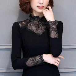 Midnight Kiss Lace Top -Gothic Clothing Store 3 31c92ef5 cafd 4945 80f9 2c7d0c925448