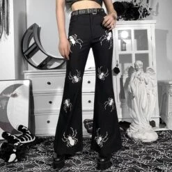 Spider Slayer Flare Pants -Gothic Clothing Store 3 31ec72aa 87b0 42a4 891f b5d51f2dac52