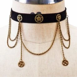 Steampunk Metal Gear Choker 9 Steampunk Metal Gear Choker -Gothic Clothing Store 3 3cd6c3f7 d527 4681 abff d3708609ac1d