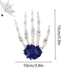 Floral Skeleton Hand Hair Clip/Brooch -Gothic Clothing Store 3 3e5eade8 7edd 4467 945d 260caaa01c24