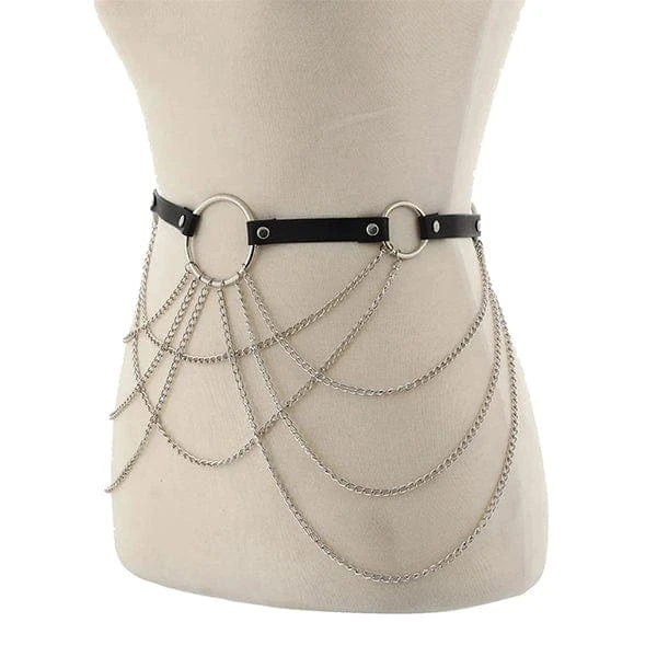 Divine Slave Belt With Chains 4 Divine Slave Belt With Chains - Image 4