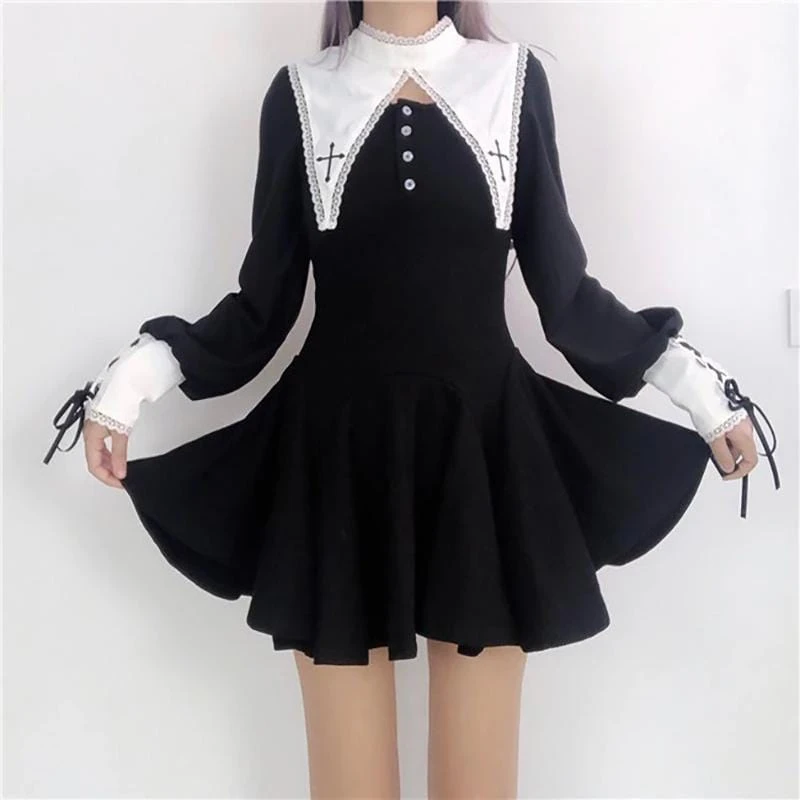 Ophelia Slim Lolita Dress 2 Ophelia Slim Lolita Dress - Image 2