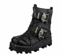 Skull Punk Motorcycle Boots -Gothic Clothing Store 3 699a3220 895d 4efe 9ea5 5a4ff2107ce6
