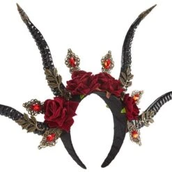 Gothic Antelope Horn Headdress -Gothic Clothing Store 3 6a22b131 604b 4b82 a6ef d066a8dcec55