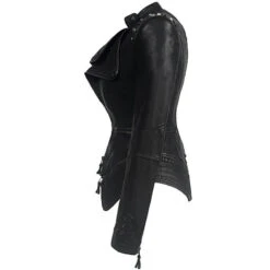 Jean Rider Faux Leather Jacket -Gothic Clothing Store 3 7536d3e2 fbb5 4c77 a267 1a0034840c30