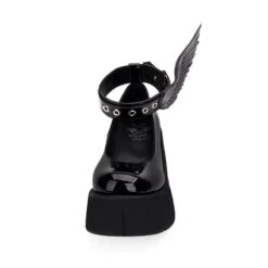 Black Wing Lolita Platform Shoes -Gothic Clothing Store 3 7c0efdff 80f9 456f 8d41 d4c2243e511c