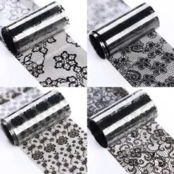 Black Lace Fashion Nail Stickers -Gothic Clothing Store 3 8a284797 79bf 4968 a893 8efcdfa5c62a