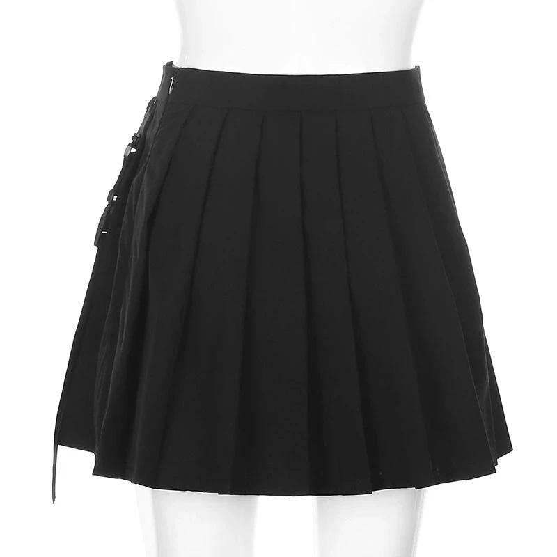 Vintage Black Gothic Skirt 4 Vintage Black Gothic Skirt - Image 4