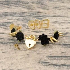 Lolita Floral Heart Lock Choker -Gothic Clothing Store 3 aafe4b69 9227 4dc6 819c 43bba06ec31b