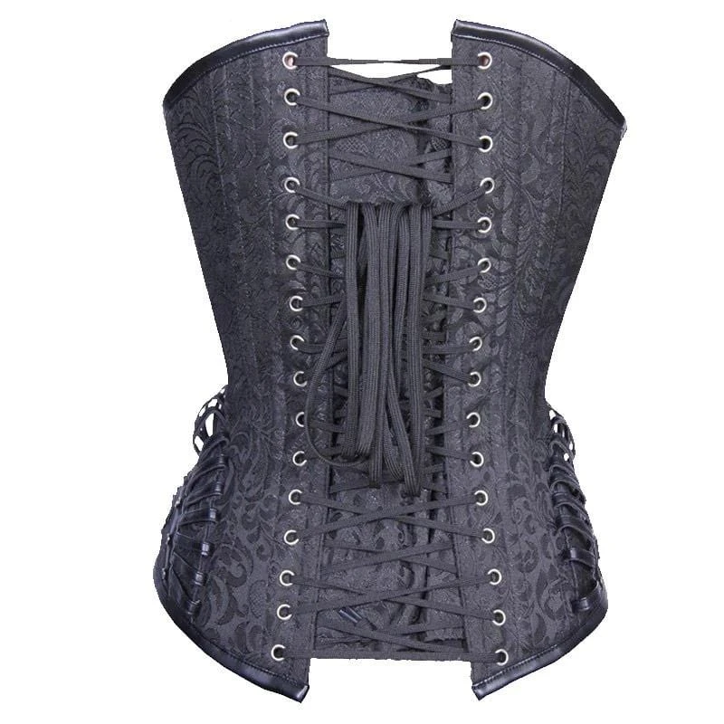 Dark Steampunk Victorian Corset 3 Dark Steampunk Victorian Corset - Image 3