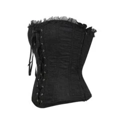 Dark Lace Overbust Corset -Gothic Clothing Store 3 d14942ab e3bc 4aa8 aa71 01c00cae150a