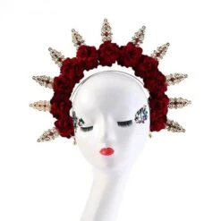 Handmade Floral Halo Crown -Gothic Clothing Store 3 d72208c8 9e25 4bf1 85f8 bf5f48ea1568
