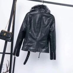 Faux Leather Winter Gothic Coat -Gothic Clothing Store 3 d82e4b92 c314 46cb a0f4 e8559b9d3279