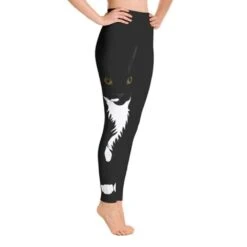 Black Cat Fitness Leggings -Gothic Clothing Store 3 d9574f54 ee32 4e45 a773 20a695dfefc0
