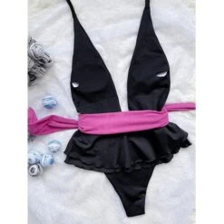 Forever Doll Ruffle Swimsuit -Gothic Clothing Store 3 dd40a0c5 b7f9 4456 ac8c af1a102608cc