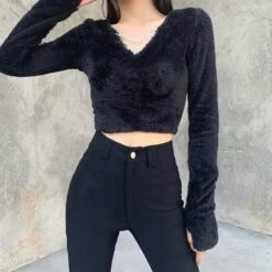 Elegant Chic Harajuku Crop Top -Gothic Clothing Store 3 dd4f3378 abb3 4906 b1c2 816839bfde6d