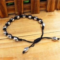 Smiling Skull Vintage Bracelet -Gothic Clothing Store 3 eebd1368 3653 4add 86ce 507354e3851e