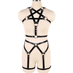 Mistress Pentagram Harness -Gothic Clothing Store 4 0895aea7 ec91 42b6 bbf0 ea6678686f03