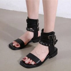 Summer Getaway Goth Sandals -Gothic Clothing Store 4 09a383c5 4bee 43dc 9d5b b72f5f7d75a6