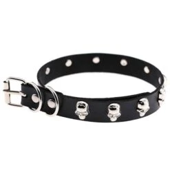 Cursed Skull Choker Necklace -Gothic Clothing Store 4 13098b17 6175 4cd1 82c9 7d6216b3b3ff