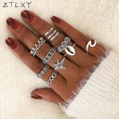 Bohemia Vintage Style Ring Sets -Gothic Clothing Store 4 1ae8690d 8aba 46a3 8247 c3cc82124d6c