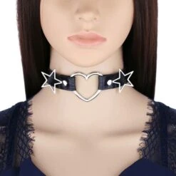 Cosmic Love Gothic Choker Necklace -Gothic Clothing Store 4 1f46481f 68ab 4fdd 948c 3eaded8b1f40