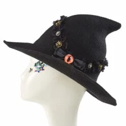 Laurie Gothic Witch Hat -Gothic Clothing Store 4 209e1a5d 9a87 44a3 82a7 fbc897c31ef1