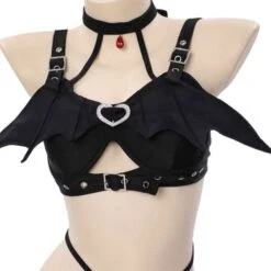 Dark Elegant Bat Lingerie Set – Winged Top With Sheer Bottom -Gothic Clothing Store 4 271f332c 339d 4aee aafa ef8f012452c5