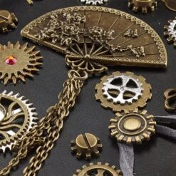 Test Of Time Steampunk Leather Notebook -Gothic Clothing Store 4 3b4f6670 31e7 41ea 9608 417ce3a41987