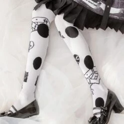Brokenhearted Lolita White Socks 9 Brokenhearted Lolita White Socks -Gothic Clothing Store 4 3c7dc025 070f 4d66 9890 096c7d435216