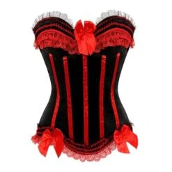 Goth Duchess Satin Overbust Corset -Gothic Clothing Store 4 40cdcfe2 9738 4201 91d8 153d0c352dcb