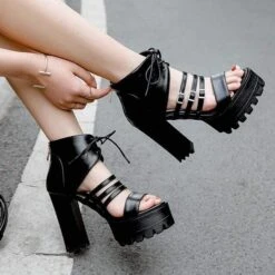 Victoria Senorita Heels -Gothic Clothing Store 4 44e8fa10 7e5a 4d39 8696 fc9313118db4