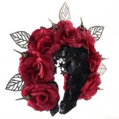 Gothic Rose Skeleton Headband -Gothic Clothing Store 4 57e78bfd f336 462b adc2 4a91e90367d4