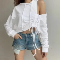 Asymmetric Kawaii Hoodie -Gothic Clothing Store 4 615c0202 096b 4667 8c0a f669a661747f