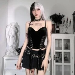 Delusion Black Cami Top 10 Delusion Black Cami Top -Gothic Clothing Store 4 63c92d2a 7b31 4aca 8335 a1763e07d2f7