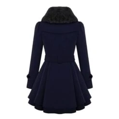 Classy Double Breasted Coat -Gothic Clothing Store 4 6693bf90 2cd1 4dd5 862e 85cc7afbdb60