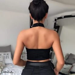 Midnight Summer Crop Top -Gothic Clothing Store 4 70a723b5 4eb1 427a 9ed8 4bee2a079ab4