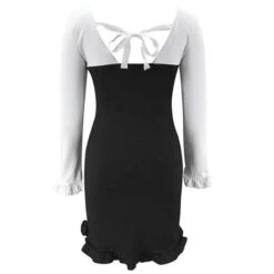 Secret Love Ruffle Mini Dress -Gothic Clothing Store 4 721618b6 6afc 4b45 9b6d 995239ca912a