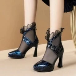 Classy Witch Pointed Toe High Heels -Gothic Clothing Store 4 77890ca1 823a 4d8b 92f6 34a3aa26eb92