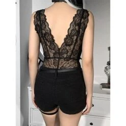 Angel Kiss Floral Lace Bodysuit -Gothic Clothing Store 4 7af6e237 000e 410f 80c0 24eb27448054