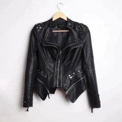 Jean Rider Faux Leather Jacket -Gothic Clothing Store 4 836d577d a598 41cd a12f 48ae133c1e96